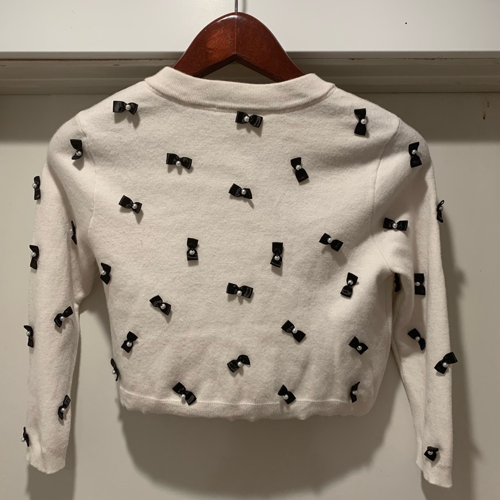 Alice and Olivia Daroda Bow Cardigan - SP - Picture 2 of 5